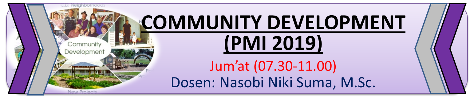 COMMUNITY DEVELOPMENT - PMI - 2019 - 20202