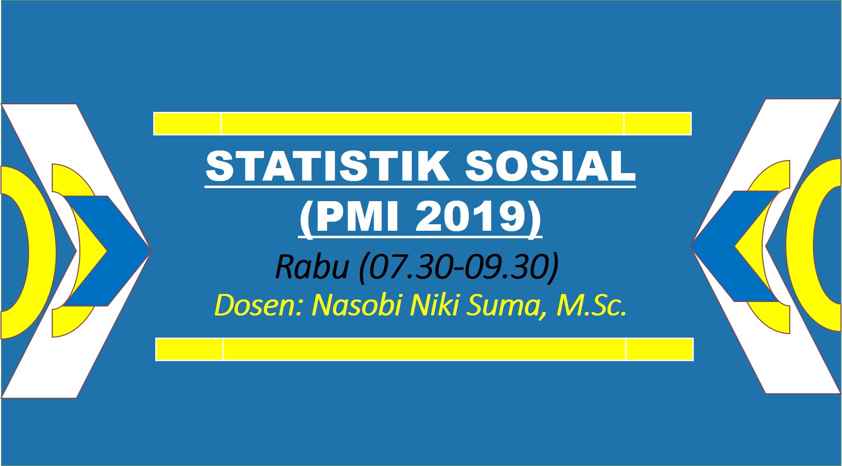 STATISTIK SOSIAL - PMI - Smstr 5 - 20211