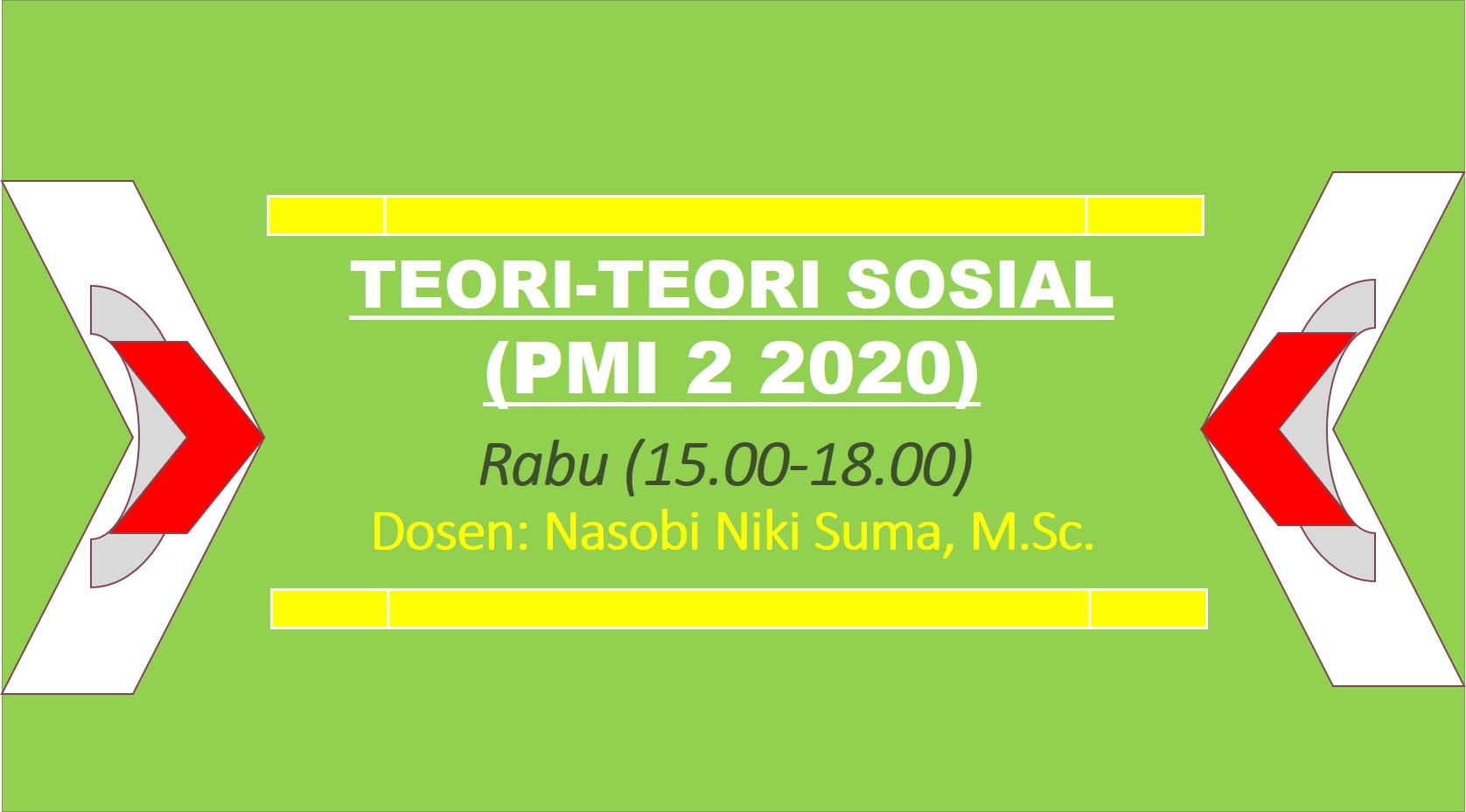 TEORI-TEORI SOSIAL - PMI2 - Smstr 3 - 20211